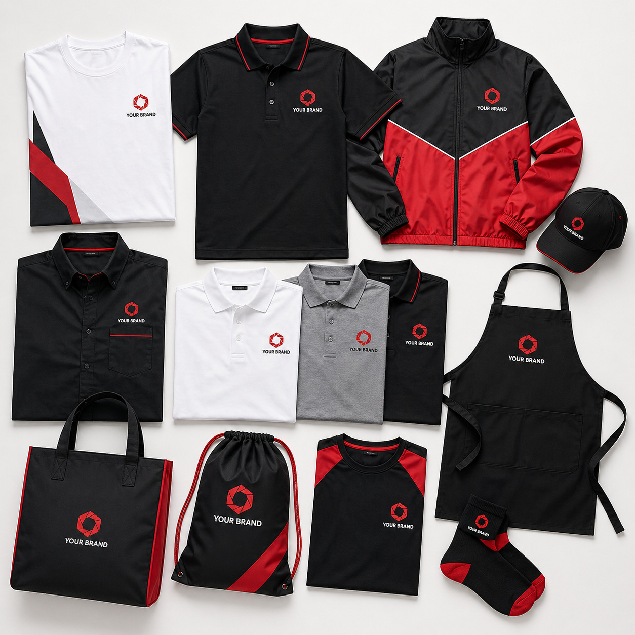 Apparel printing and embroidery