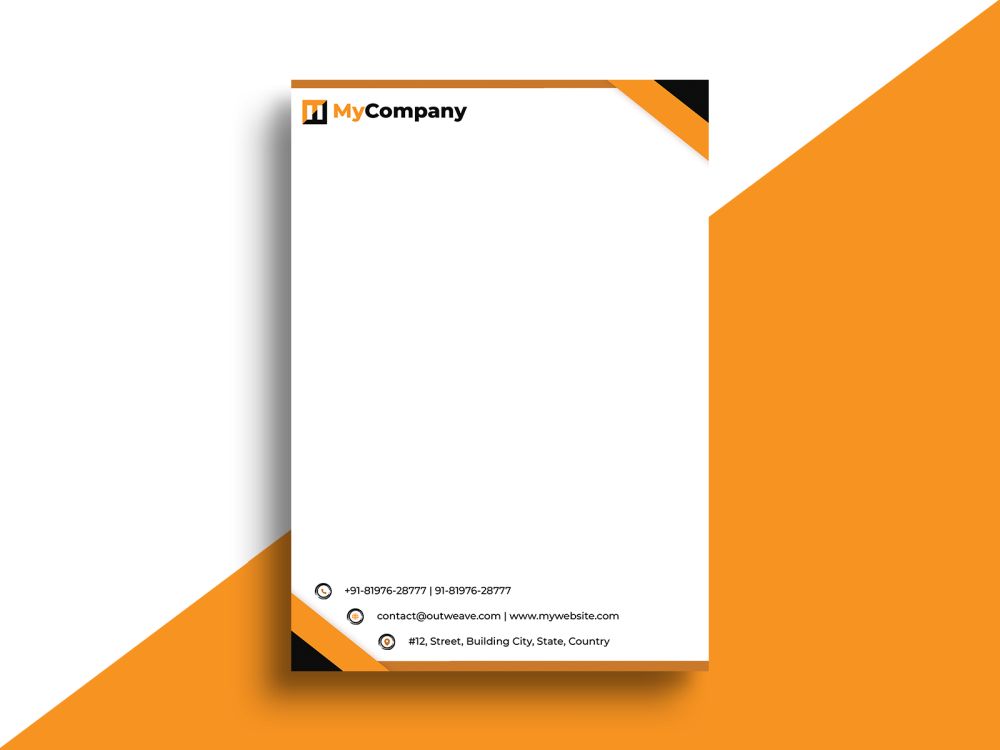Letterhead printing